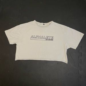 Light Grey Women’s Alphalete Crop Top